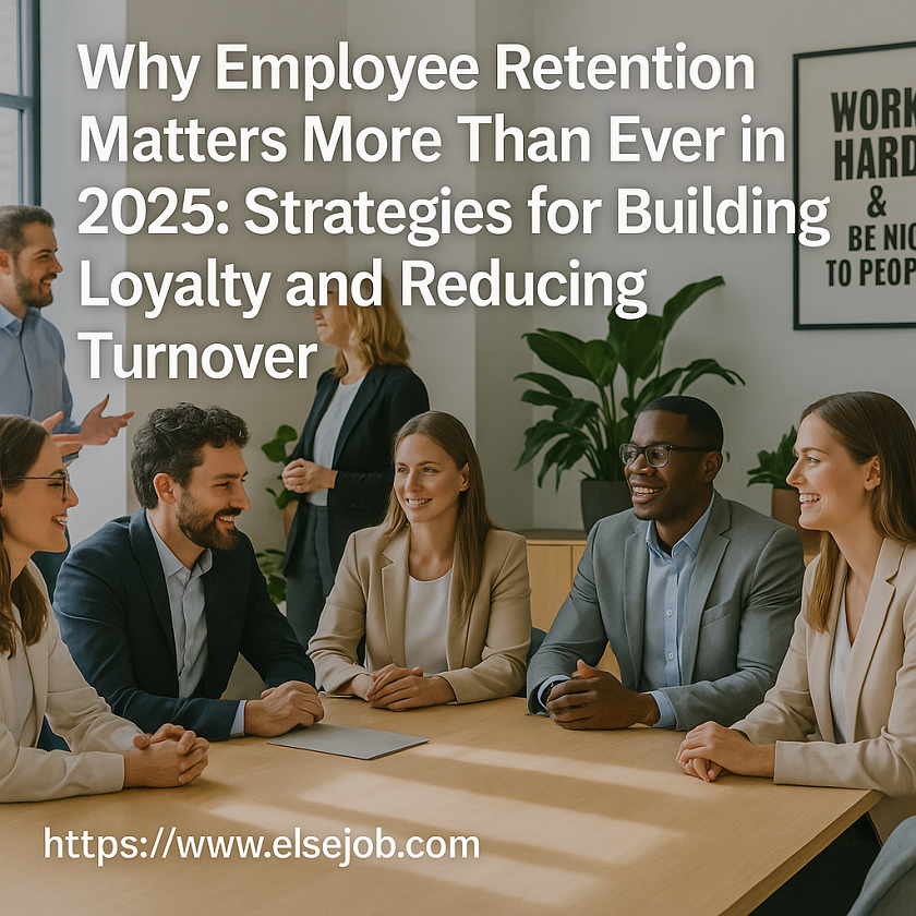 Why Employee Retention Matters More Than Ever in 2025: Strategies for Building Loyalty and Reducing Turnover